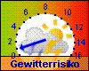 Gewitterrisiko akt. 6%