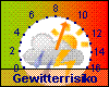 Gewitterrisiko akt. 45%