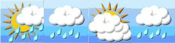 Regen, weniger beständig
(Hochnebel/Nebel)
